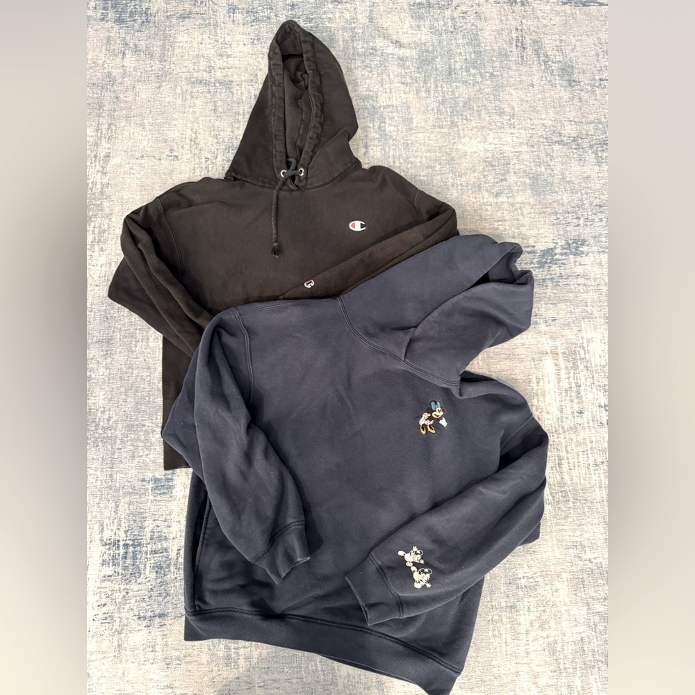 Uniqlo x Disney & Champion hoodie bundle - S/M